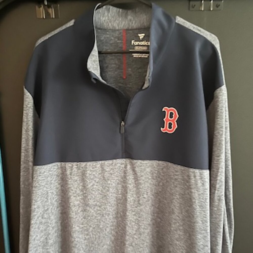 Boston Red Sox Fanatics Quarter-Zip Shirt 3XL